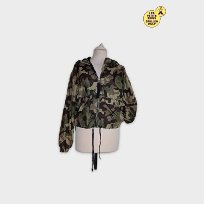 Anorak Léger Camouflage Bershka M