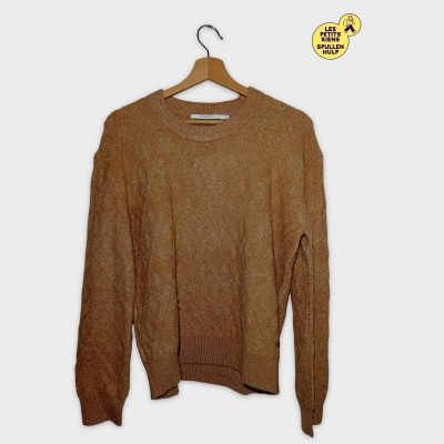 Pull Xandres Marron Camel Taille M
