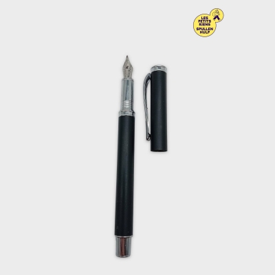 Stylo Plume Noir Élégant - Écriture Fluide Et Design Classique