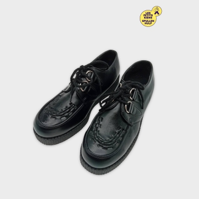 Chaussures Creepers Noires Ajvani Semelle Plateforme Taille 45