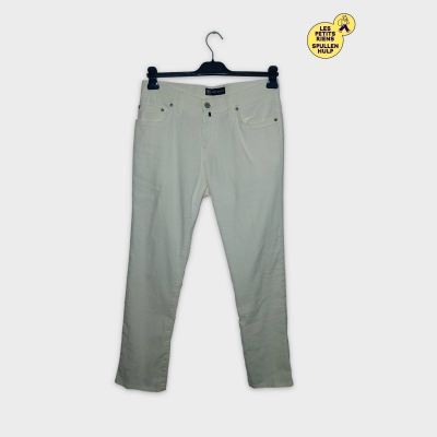 Pantalon Slim Blanc Cassé Westbury W33 Fr42 Homme