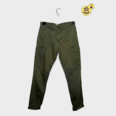 Pantalon Cargo Slim Celio* Vert Kaki Homme S