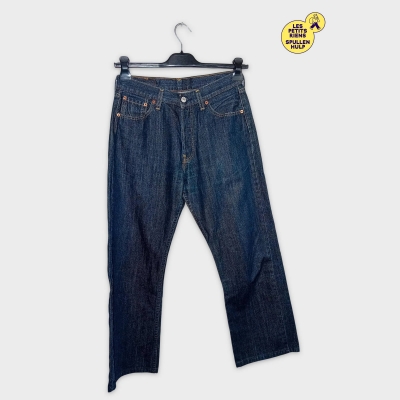 Levi's 501 Jean Bleu Brut W30 L32 Classique Et Intemporel