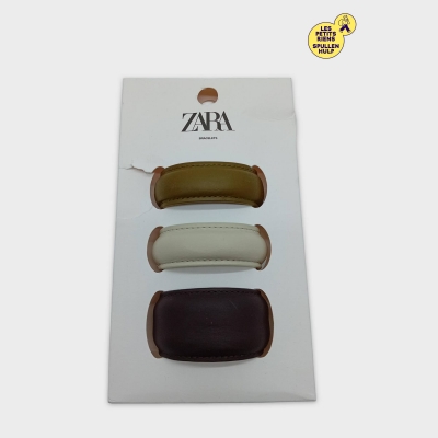 Lot 3 Bracelets Zara Similicuir Multicouleur Taille M