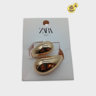 Bracelet Zara Doré Taille M Neuf Avec Étiquette