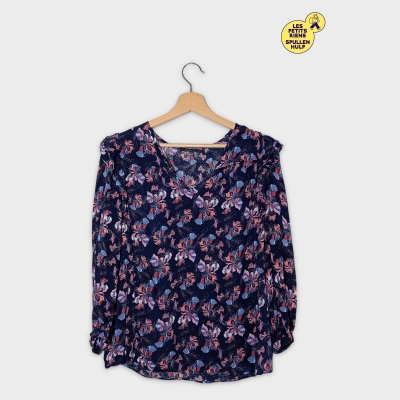 Blouse Fluide À Motifs Fleuris Ikks M