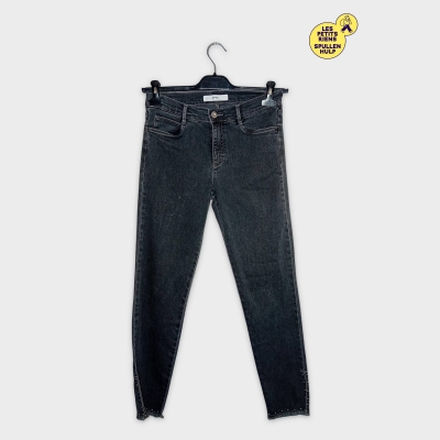 Jean Skinny Gris Foncé Clouté Brax Feel Good Shakira S