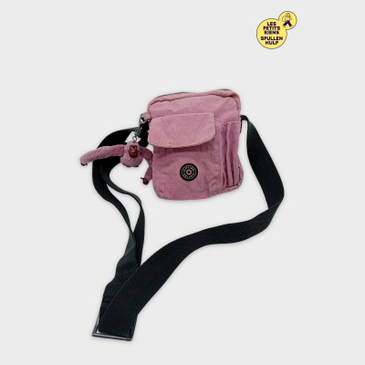 Kipling Sac Bandoulière Rose Mauve Petit Format
