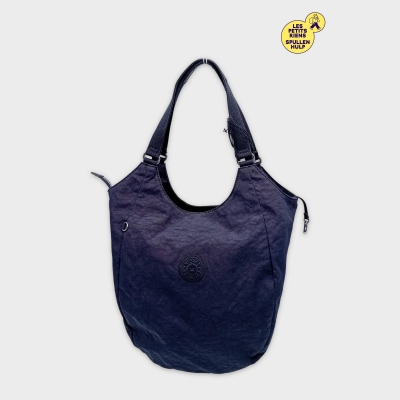 Sac Bandoulière Kipling Hobo Bleu Marine Pratique Léger
