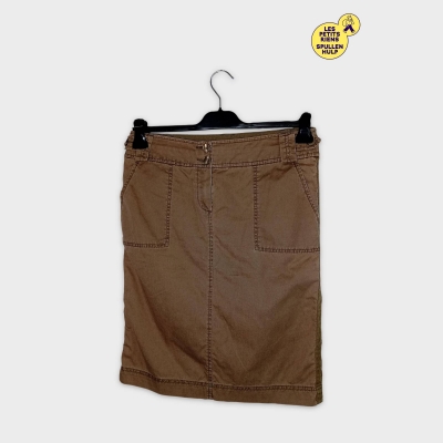 Jupe Cargo Betty Barclay Marron Taille 40 L Confortable Et Pratique