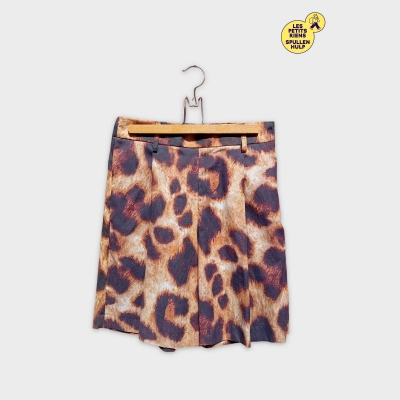 Bermuda Léopard Label Jaune Taille Unique 🟡
