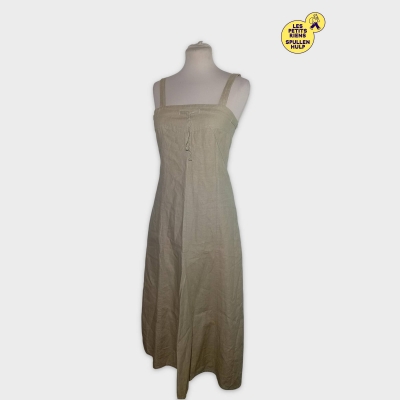 Robe Longue Sarah Pacini Beige