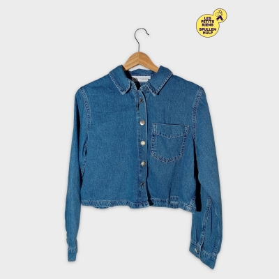 Chemise En Jean Bleue Zara M