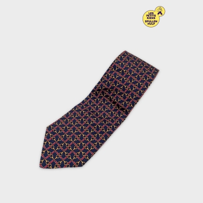 Cravate Bradsport Soie Motif Mors De Cheval