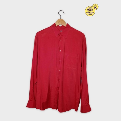 Chemise Rouge Unie Le Chouchou M