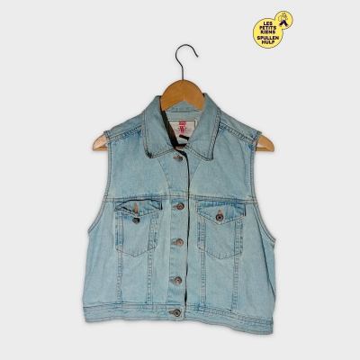 Gilet En Jean Levi's Femme L Bleu Clair