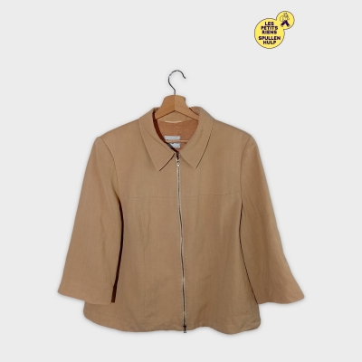 Veste Zippée Légère Betty Barclay Beige Femme