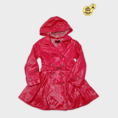 Trench-coat Imperméable Catimini Fille Fuchsia 6 Ans