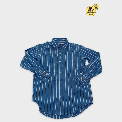 Chemise À Rayures Bleues Et Blanches Gapkids - Taille 8 Ans Enfant