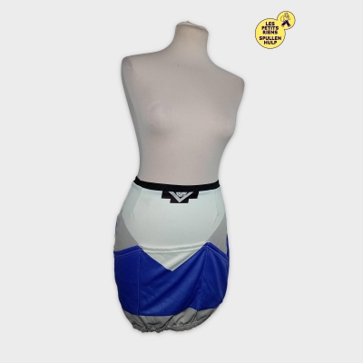 Jupe Conni Kaminski Bleu Blanc Gris M