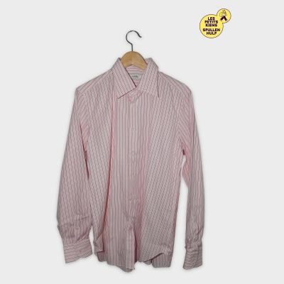 Chemise Valentino Rayures Roses Et Rouges L
