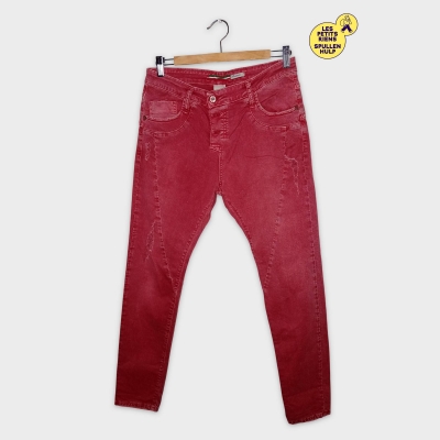 Jeans Skinny Délavé Please Taille M