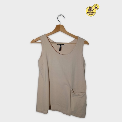 Débardeur Sarah Pacini Beige T5188