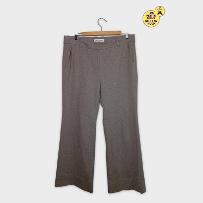 Pantalon Évasé Marc O'polo Femme Gris/taupe L/40/12