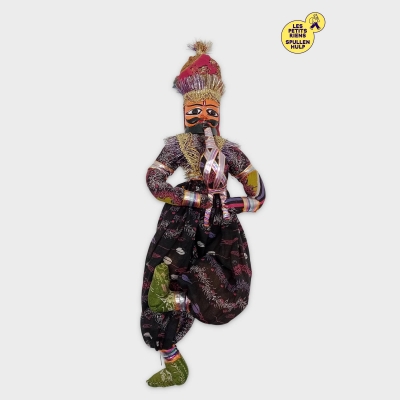 Poupée Indienne Traditionnelle Ethnique Décoration 55 Cm