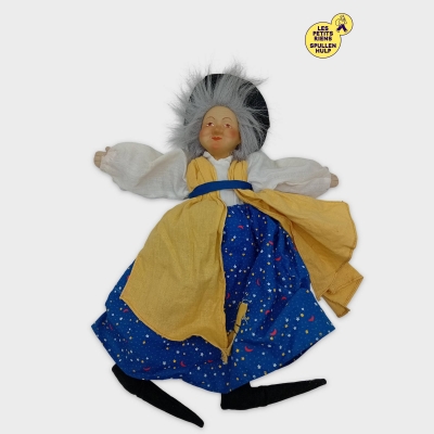 Poupée Sorcière Décorative Traditionnelle 36cm