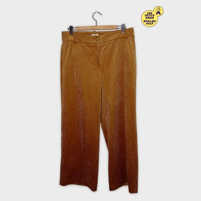Pantalon Esprit Velours Côtelé Camel 42