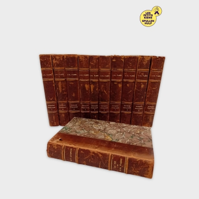 Collection Complète 11 Volumes Souvenirs Entomologiques & La Vie - Librairie Delagrave (BL810)