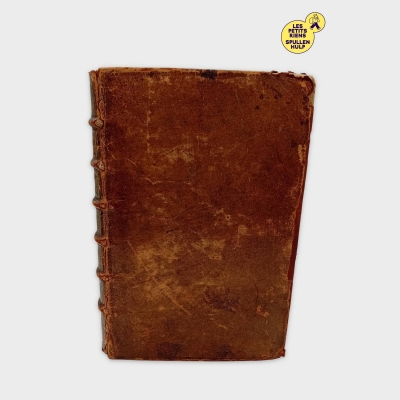 Dictionnaire Œconomique Ancien Livre Relié Cuir Volume I (BL811)