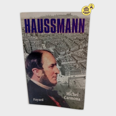 Livre Haussmann Par Michel Carmona 