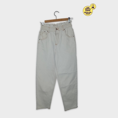 Jean Maje Coupe Carotte Écru M / 38 / 10