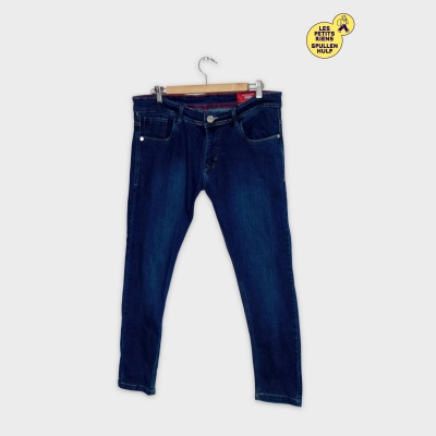Jean Homme Levi's Bleu Foncé Slim W34 L34