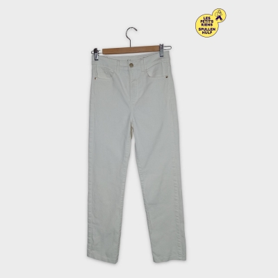 Jean Skinny Taille Haute Blanc C&a