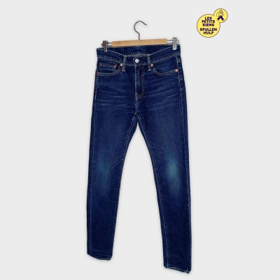 Jean Levi's 510 Skinny Bleu Foncée Homme W29 L34