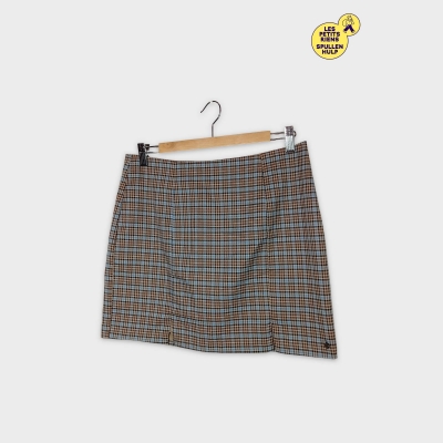 Mini Jupe À Carreaux Pull&bear L