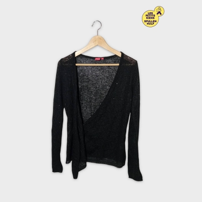Gilet Jeff Ouvert Maille Fine S