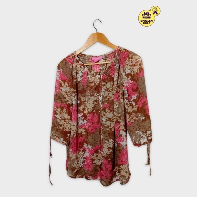 Tunique Fluide Woman Within Camouflage Rose & Marron S