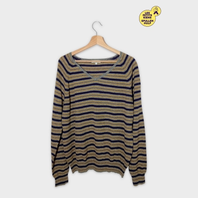 Pull Essentiel Antwerp Rayé Col V L