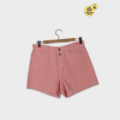 Short En Jean Rose Camaieu