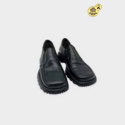 Mocassins Semelle Épaisse Cartesian & Co Cuir Noir 42