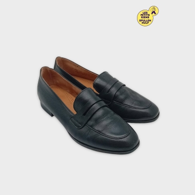 Mocassins Gabor Cuir Noir 38 Élégants