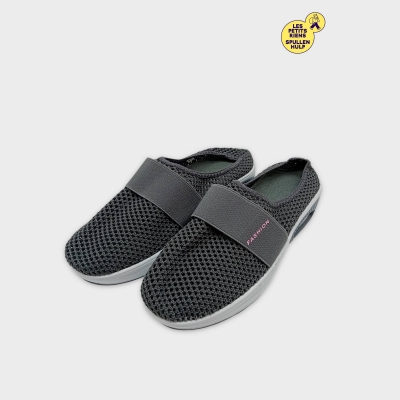 Baskets Slip-on Gris Maille T.39