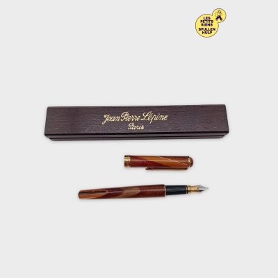 Stylo Plume Jean Pierre Lepine Paris Bois Précieux