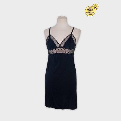 Nuisette Noire Dentelle Princesse Tam.tam S 36 8
