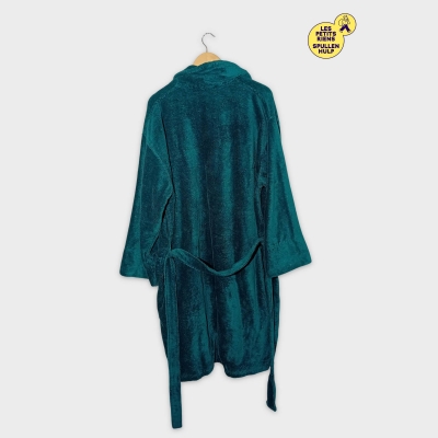 Peignoir De Witte Lietaer Bleu Canard Xl