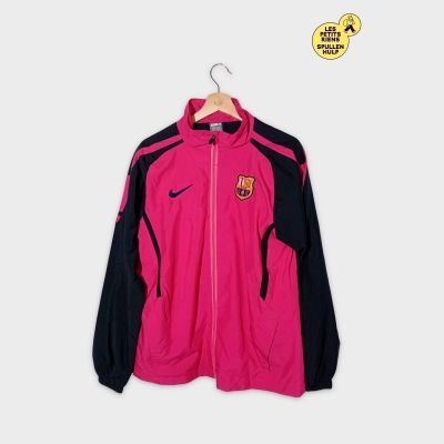 Veste Survêtement Nike Fc Barcelone Rose & Bleu Xl